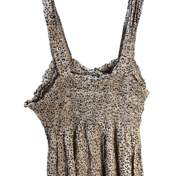 Leopard Print Button-Front Maxi Dress - Picture 8 of 8